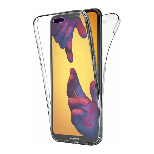 Huawei P 20 Lite Çift Taraflı Silikon Kılıf ürün görseli 1