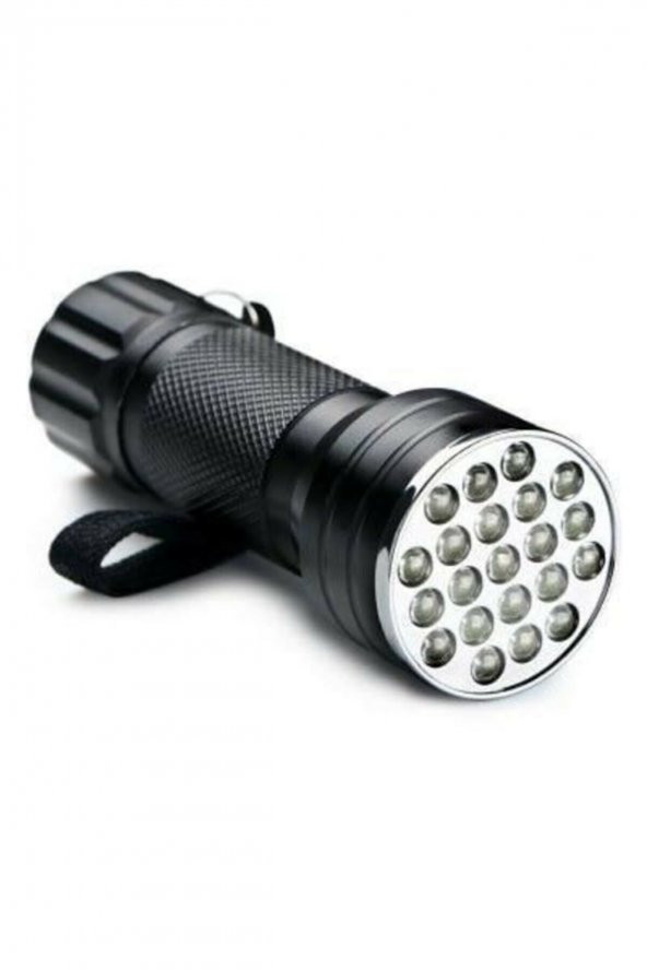 gaman Uv Fener 21 LED Kehribar, Oltu Taşı Kontrolü-Ultraviyole Mor Renk Fener PM-6351 ürün görseli 1