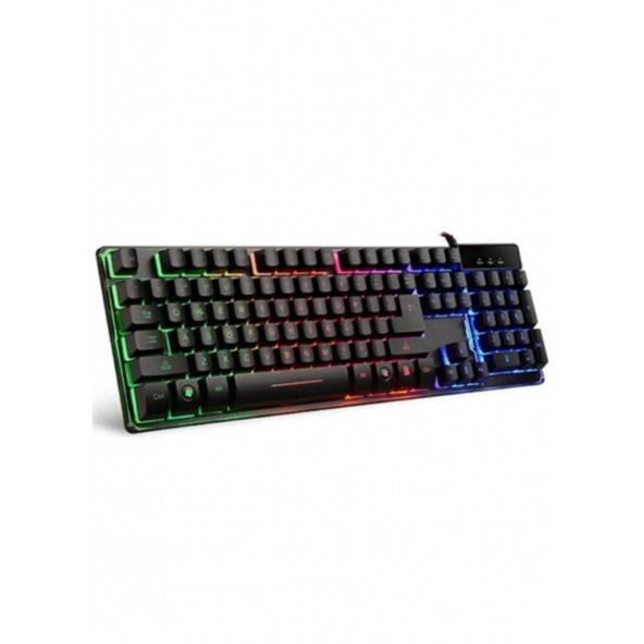 Stalker Warrior K9 Işıklı Oyuncu Klavyesi Mekanik Hisli Ledgamer Usb Ledli Gaming Klavye ürün görseli 1