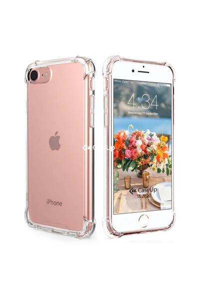 Apple iPhone 7 Şeffaf Tank Silikon Kapak ürün görseli 1