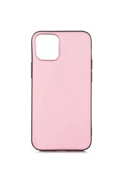 Apple iPhone  12 Pro Max (6.7'') Premium Silikon Kılıf Rose Gold ürün görseli 1