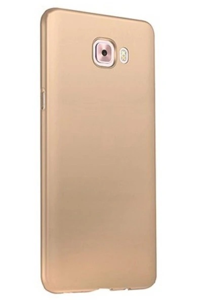 Samsung Galaxy A5 2017 (A520) Premium Silikon Kılıf Gold ürün görseli 1