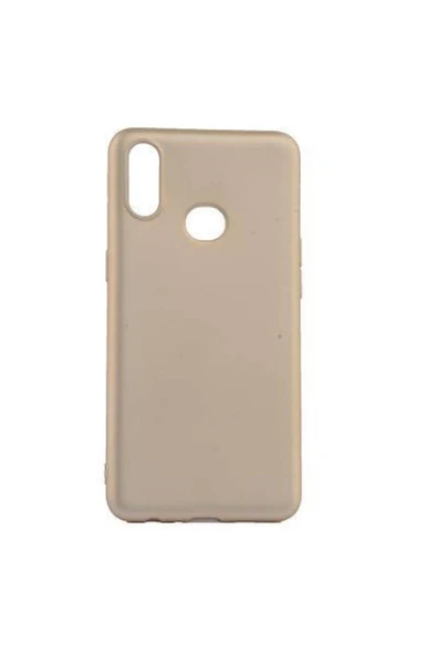 Samsung Galaxy A10S (A107F) Premium Silikon Kılıf Gold ürün görseli 1