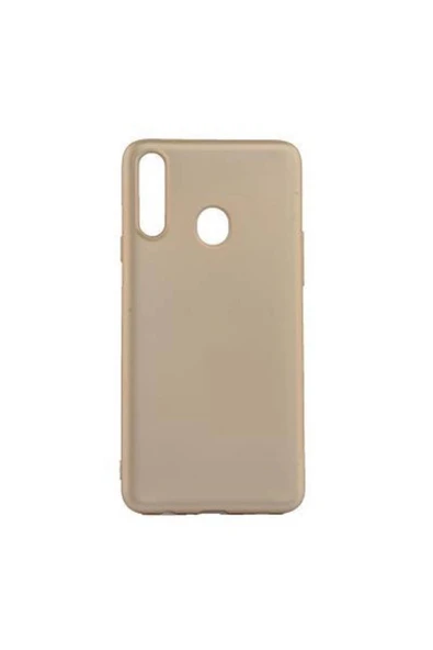 Samsung Galaxy A20S (A207F) Premium Silikon Kılıf Gold ürün görseli 1