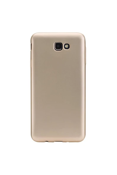 Samsung Galaxy J7 2 Prime Premium Silikon Kılıf Gold ürün görseli 1