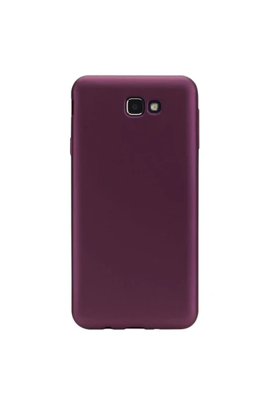 Samsung Galaxy J5 Prime Premium Silikon Kılıf Mor ürün görseli 1