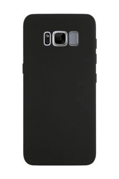 Samsung Galaxy S8 Premium Silikon Kılıf Siyah ürün görseli 1