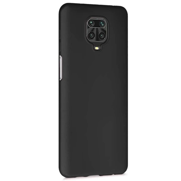 Xiaomi Redmi Note 9S Premium Silikon Kılıf Siyah ürün görseli 1