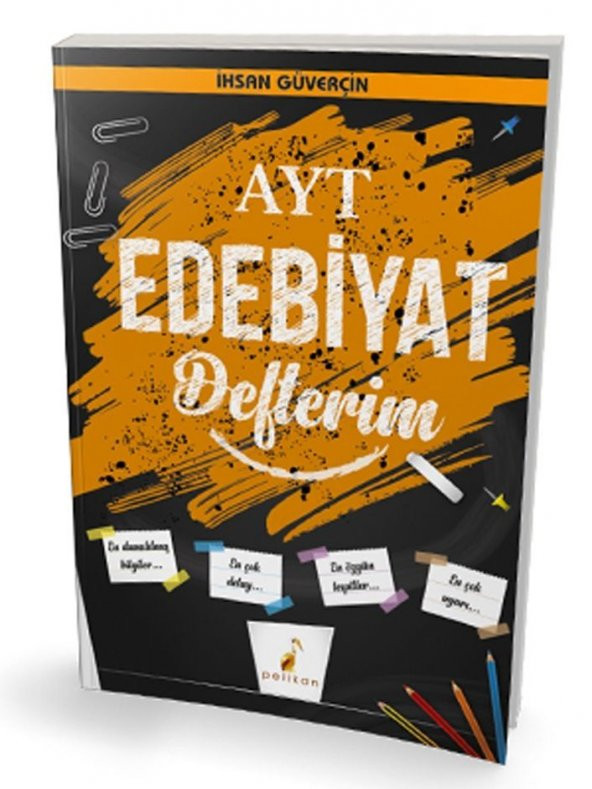 AYT Edebiyat Defterim Pelikan Yayınları ürün görseli 1