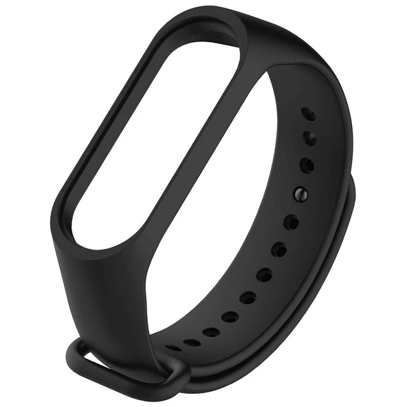 Xiaomi Mi Band 5 Silikon Kordon Siyah ürün görseli 1
