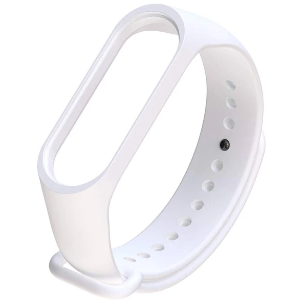 Xiaomi Mi Band 3 Silikon Kordon Beyaz ürün görseli 1