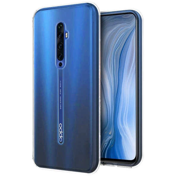Oppo Reno 2Z Premium Silikon Kılıf Şeffaf ürün görseli 1