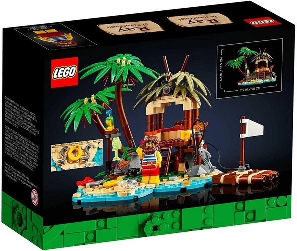 LEGO Ideas 40566 Ray the Castaway - Resim 2