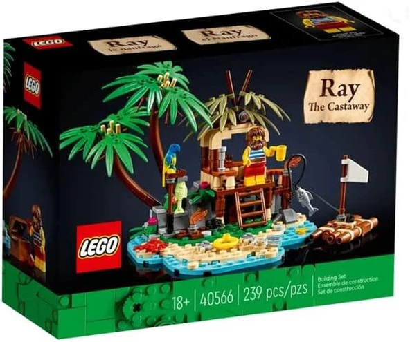 LEGO Ideas 40566 Ray the Castaway ürün görseli 1