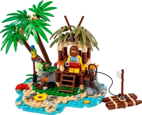 LEGO Ideas 40566 Ray the Castaway - Resim 3