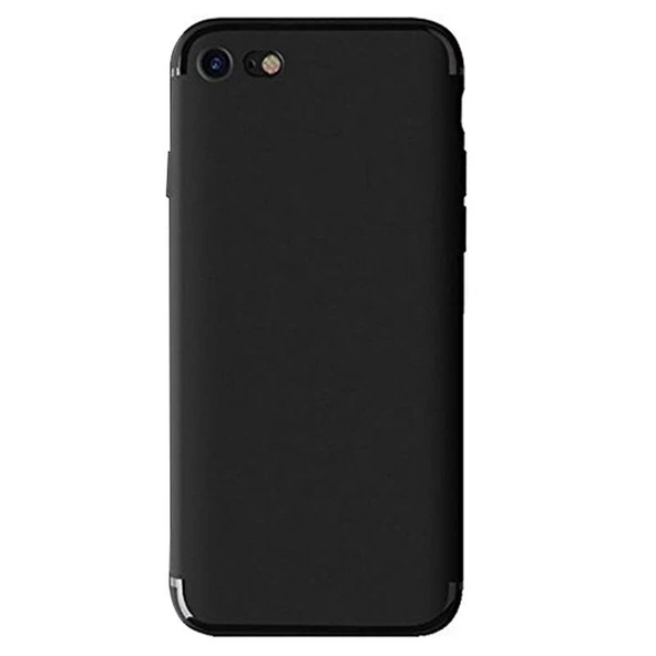Apple iPhone 7 Tıpalı Silikon Kılıf Siyah ürün görseli 1