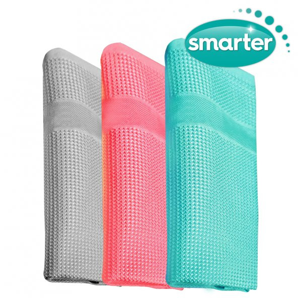 SMARTER PREMIUM MİKROFİBER TEMİZLİK BEZİ 3 LÜ ürün görseli 1