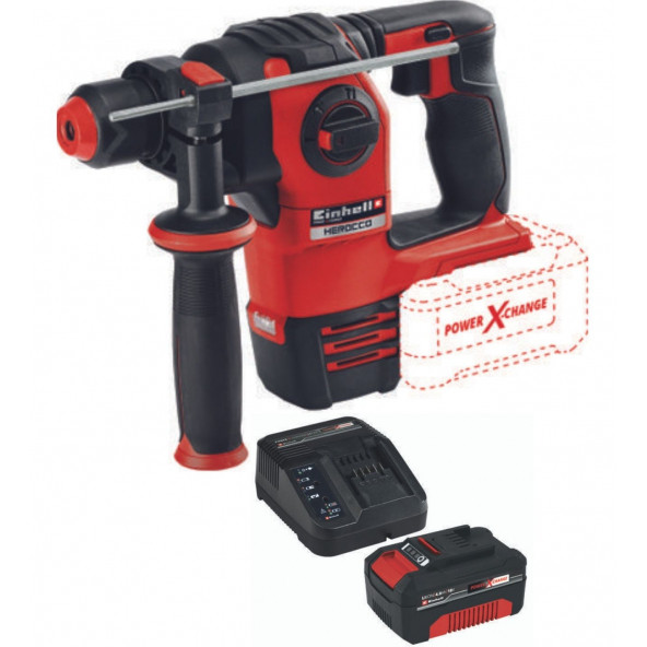 Einhell Herocco 18V 1X4.0ah Kömürsüz Akülü Kırıcı Delici ürün görseli 1