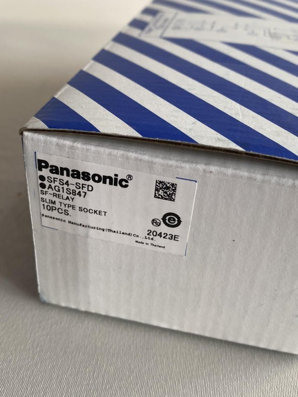 Panasonic SFS4-SFD Röle Soketi 1 Adet - Resim 7