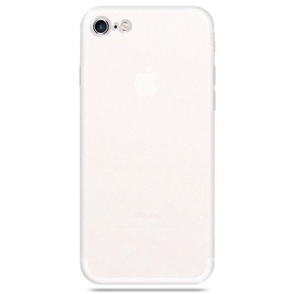 Apple iPhone SE 2020 Transparent Slim Case Mat Şeffaf ürün görseli 1