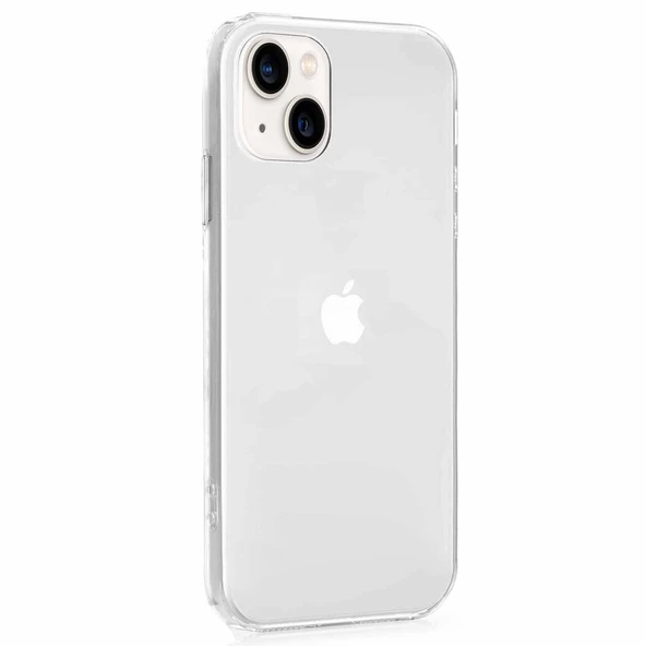 Apple iPhone 13(6.1'') Premium Silikon Kılıf Şeffaf ürün görseli 1