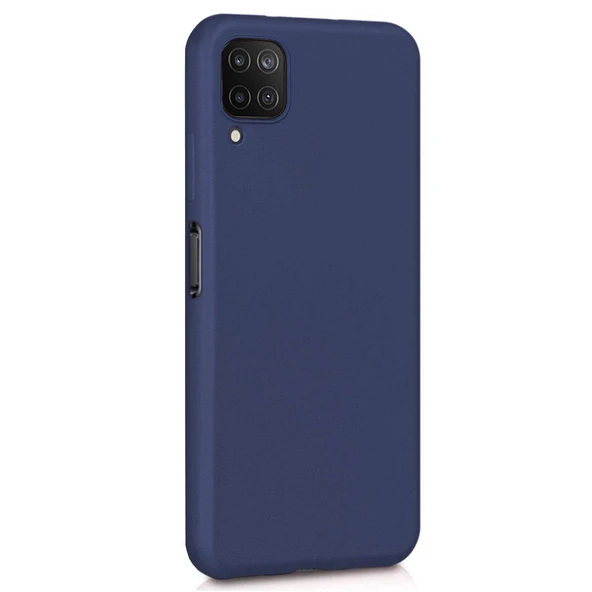 Samsung Galaxy M12 Premium Silikon Kılıf Mavi ürün görseli 1