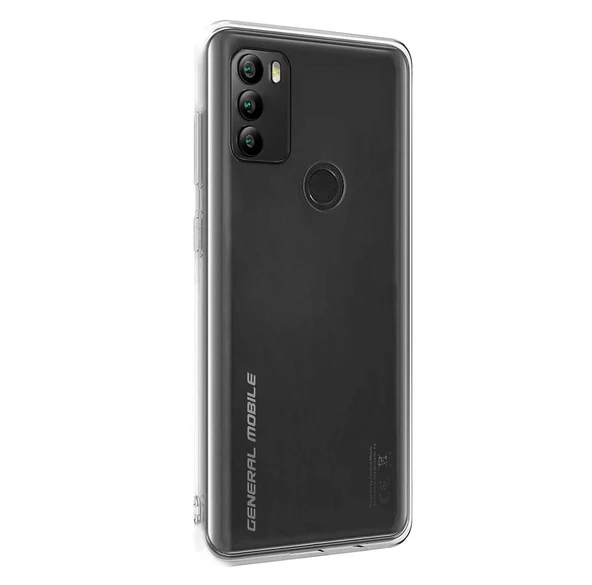 General Mobile GM21 Plus Premium Silikon Kılıf Şeffaf ürün görseli 1