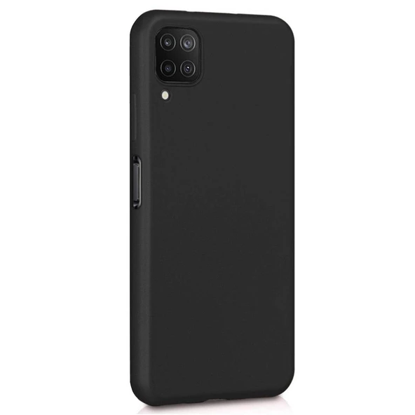 Samsung Galaxy M12 Premium Silikon Kılıf Siyah ürün görseli 1