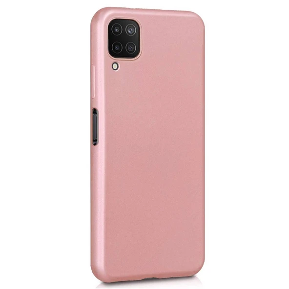 Samsung Galaxy M12 Premium Silikon Kılıf RoseGold ürün görseli 1