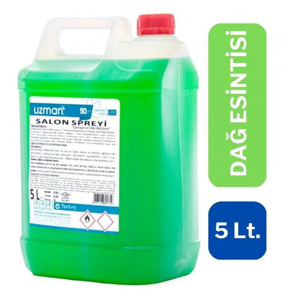 Uzman Oda ve Çamaşır Parfümü 5 Litre - Dağ Esintisi ürün görseli 1