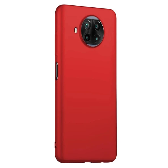 Xiaomi Mi 10T Lite Premium Silikon Kılıf Bordo ürün görseli 1