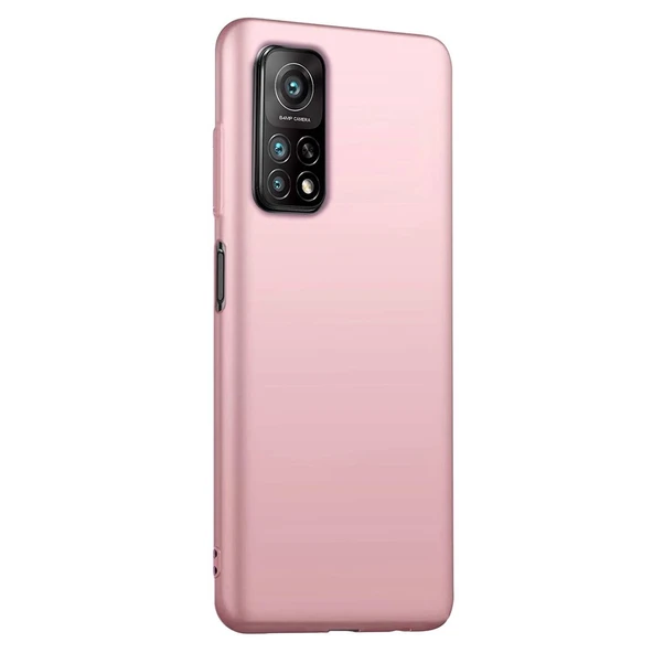 Xiaomi Mi 10T Pro Premium Silikon Kılıf RoseGold ürün görseli 1