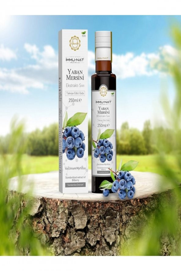 Immunat Yaban Mersini Ekstraktı 250 ml ürün görseli 1