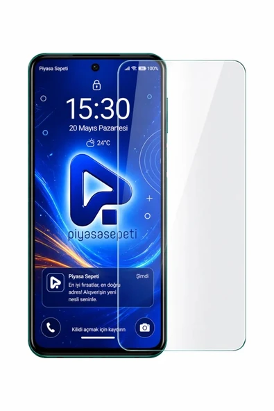 Xiaomi Redmi Note 9 Pro Standart Kırılmaz Cam ürün görseli 1