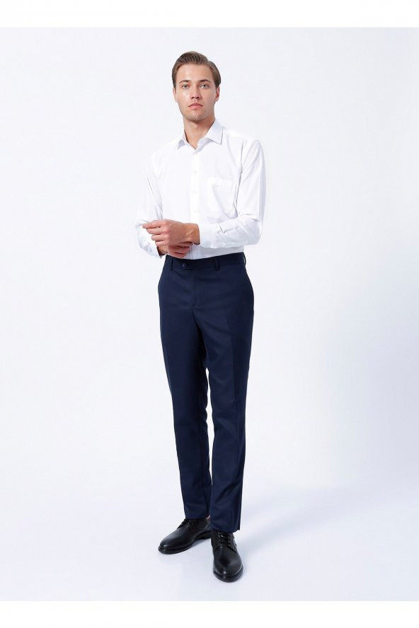 Normal Bel Normal Paça Regular Fit Lacivert Erkek Pantolon Pn1014400283 ürün görseli 1