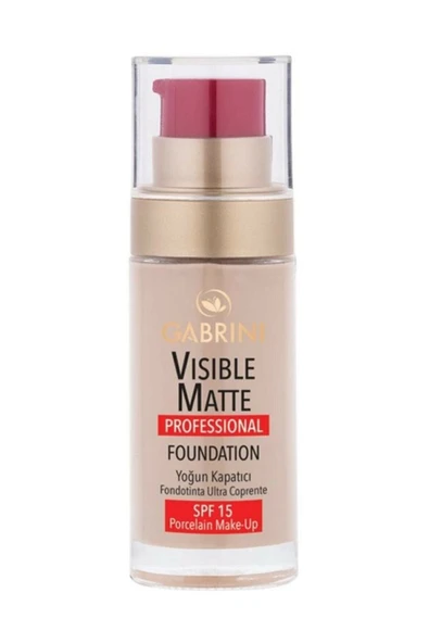 Gabrini Visible Matte Foundation no.01 ürün görseli 1