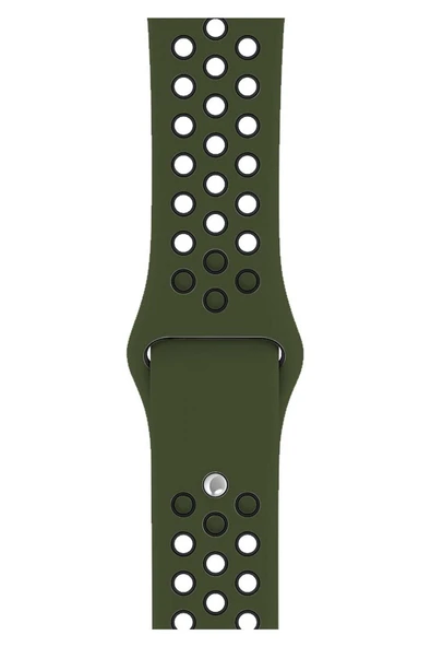 Apple Watch Series 2 40 MM Fileli Kordon Haki-Siyah ürün görseli 1