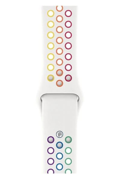 Apple Watch Series 3 38 MM Fileli Kordon Beyaz-Renkli ürün görseli 1
