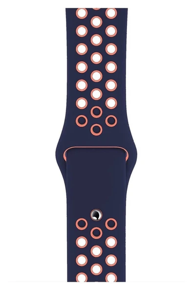 Apple Watch Series 4 38 MM Fileli Kordon Lacivert-Pembe ürün görseli 1