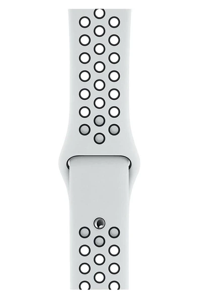 Apple Watch Series 4 44 MM Fileli Kordon Beyaz-Siyah ürün görseli 1