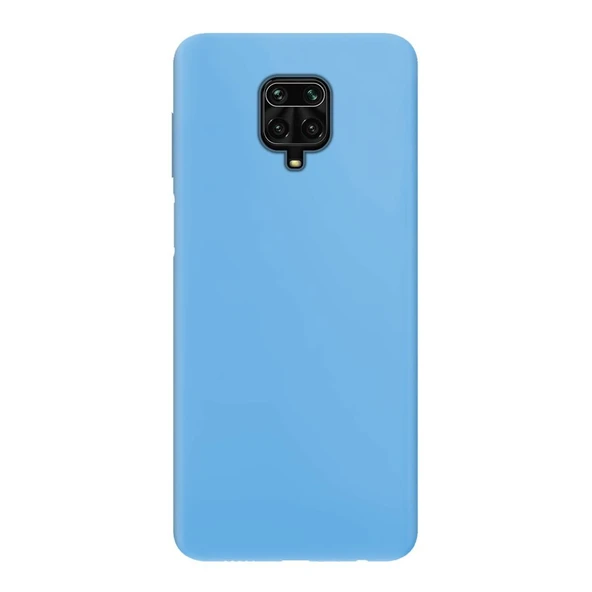 Xiaomi Pocophone X3 İnce Mat Silikon Kılıf Mavi ürün görseli 1
