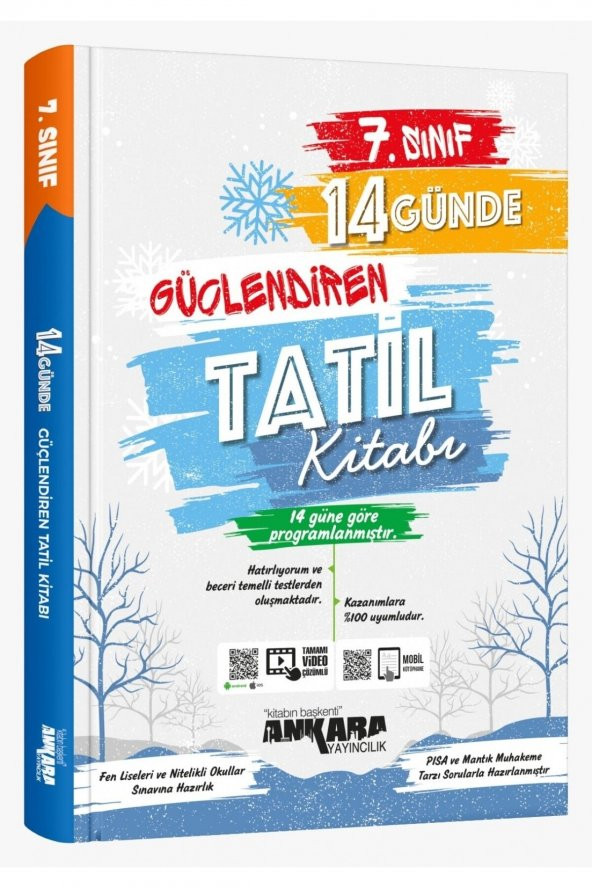 7.sınıf Güçlendiren 14 Günde Tatil Kitabı 2022 (kitapyeni) ürün görseli 1
