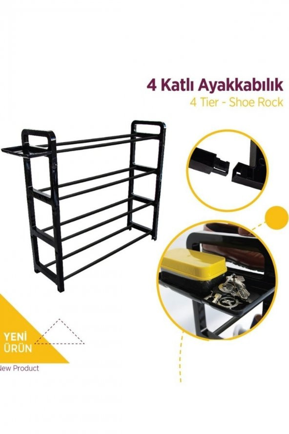 2 li Pratik Ayakkabılık Seti (1 Er Adet Ayakkabılık, Kerata ) ürün görseli 1
