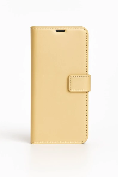 Samsung Galaxy S20 Cüzdanlı-Standlı-Kapaklı Kılıf Gold ürün görseli 1