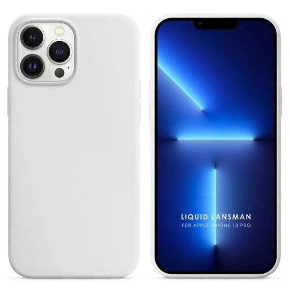 Apple iPhone 14 Pro Max 6.7'' Liquit Lansman Silikon Beyaz ürün görseli 1
