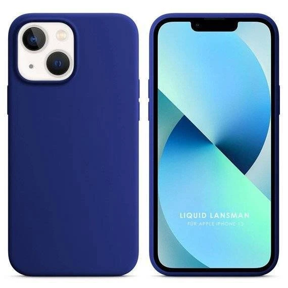 Apple iPhone 14 Plus 6.7'' Liquit Lansman Silikon Lacivert ürün görseli 1