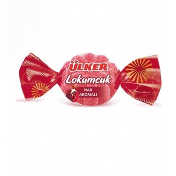 Ülker Lokumcuk Nar Aromalı Yumuşak Şekerleme 1 Kg. ürün görseli 1