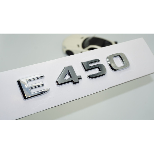DK Tuning E450 Bagaj Krom ABS 3M 3D Yazı Logo Benz İle Uyumlu ürün görseli 1