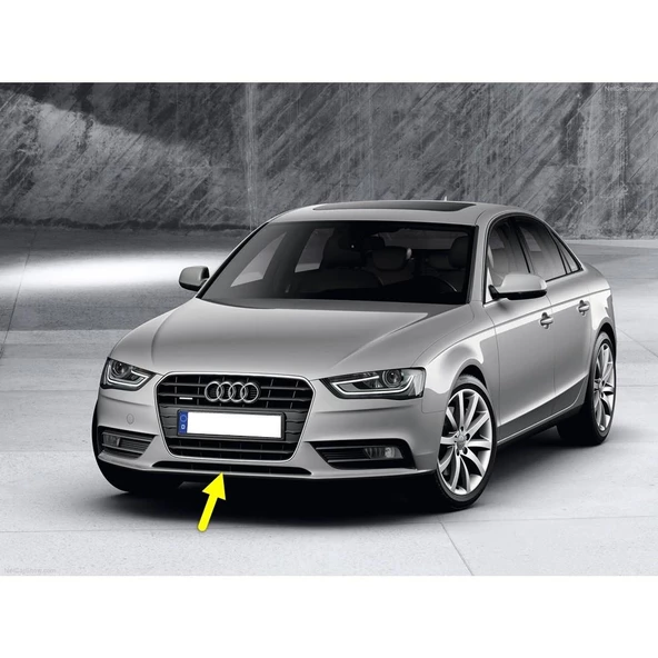Audi A4 2013-2015 Ön Tampon Alt Orta Izgarası Çıtası 8K0807683 ürün görseli 1