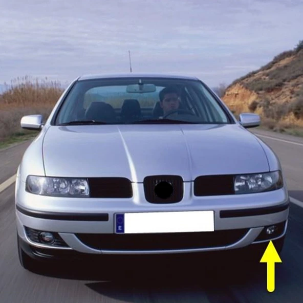 Seat Leon 1 2000-2005 Sol Ön Sis Farı Çerçevesi Izgarası 1M0853665F ürün görseli 1